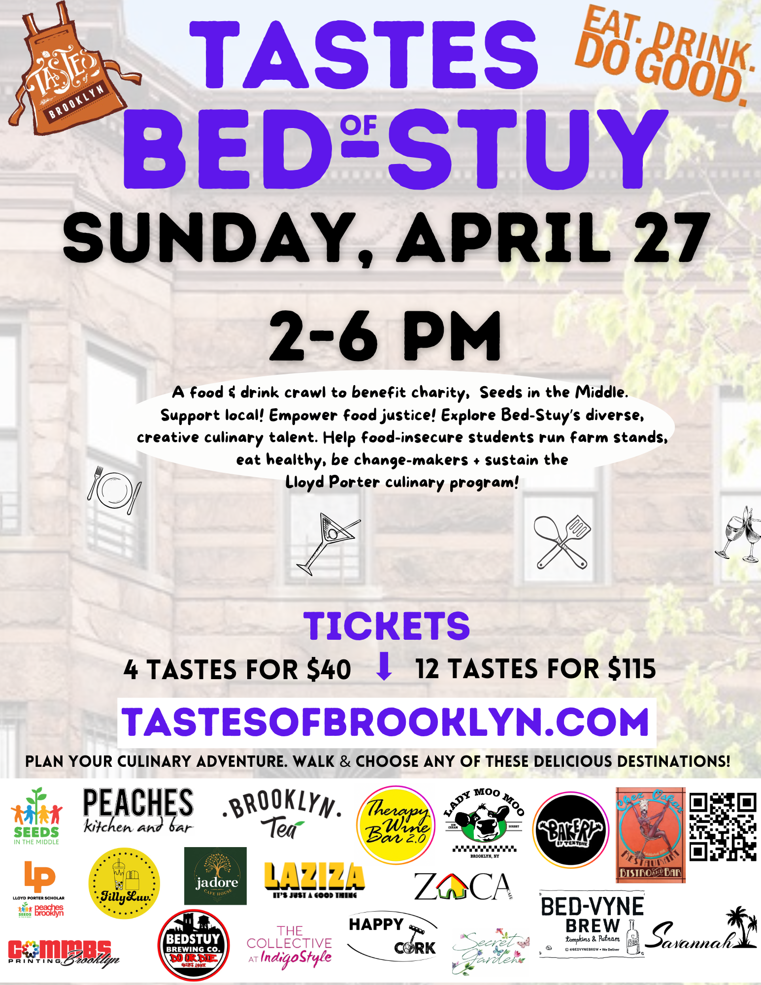 Tastes of Bed-Stuy flyer